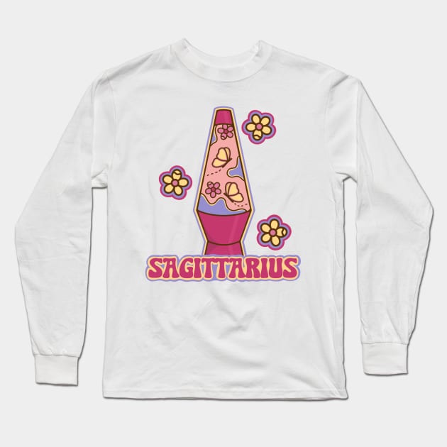 Sagittarius Long Sleeve T-Shirt by Mystic Sunshine